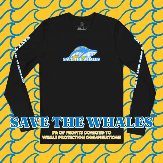 Camisa manga larga Save the Whales