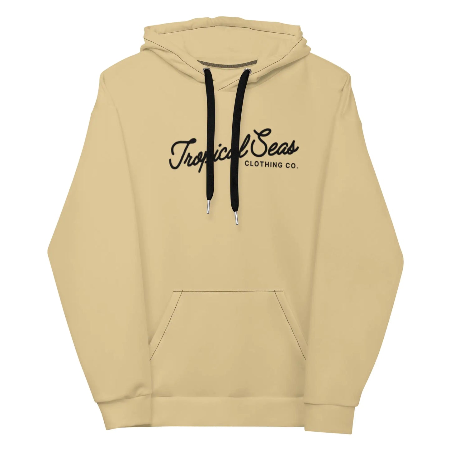 Sudadera con capucha beige Tropical Seas