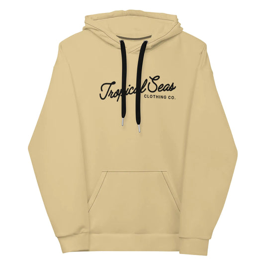 Sudadera con capucha beige Tropical Seas