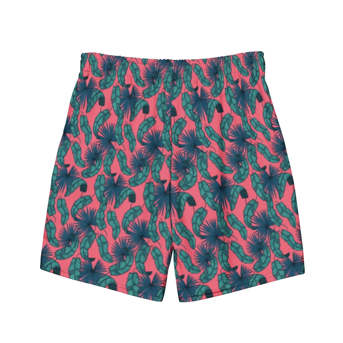 Pantalones cortos Tropical Flamingo Palms para hombre