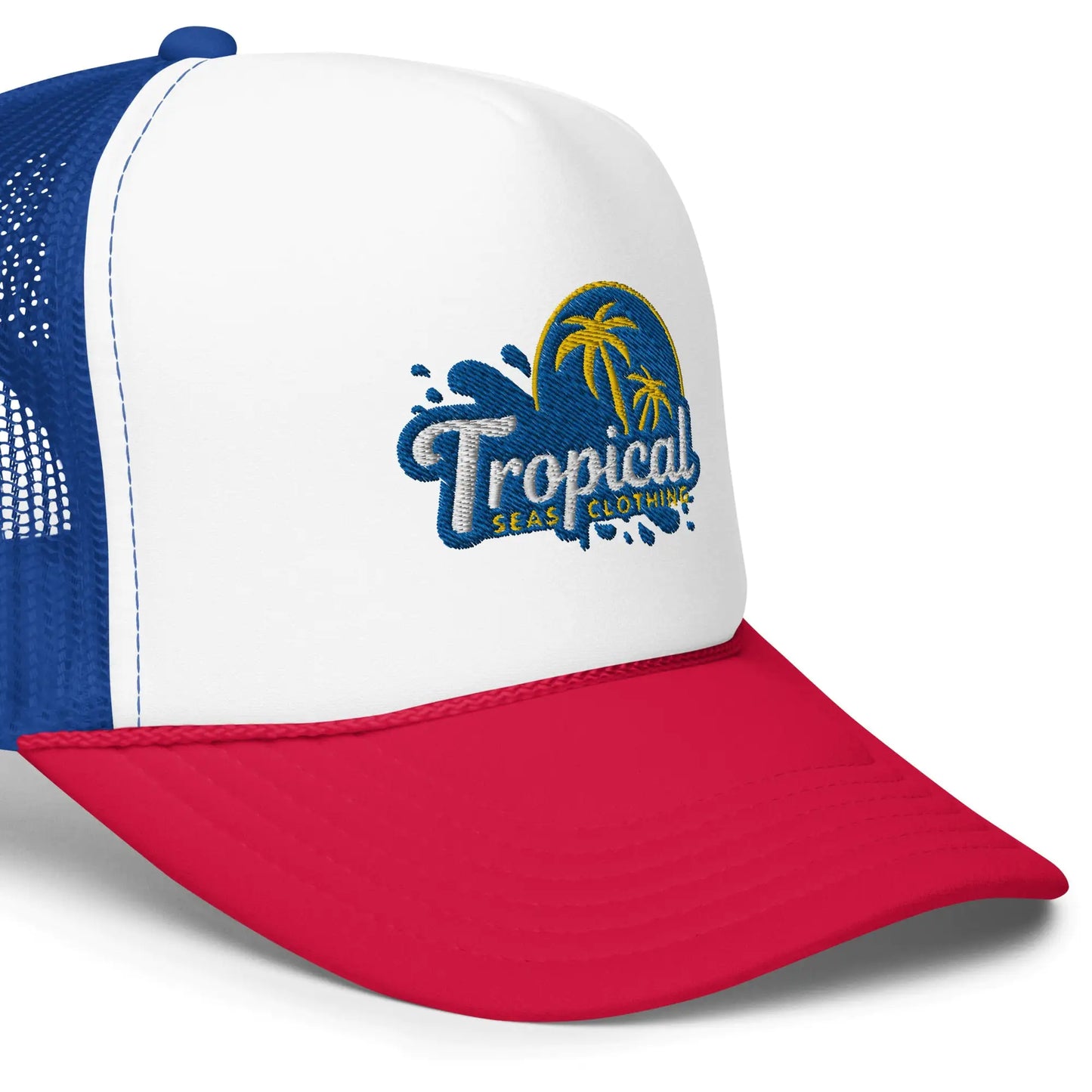 Gorra  de espuma Tropical Tides: ¡Conduce a las olas de la moda!