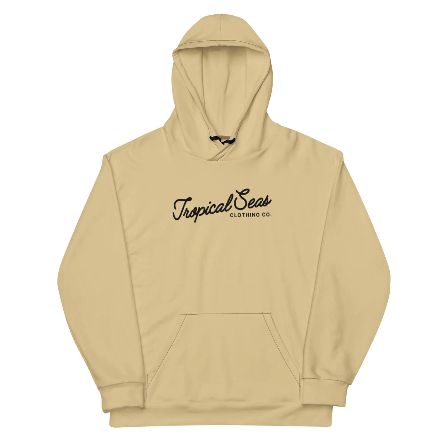 Sudadera con capucha beige Tropical Seas